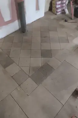 installation de terrasse extérieur sur plot Flamanville-1
